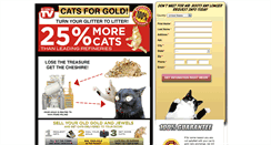 Desktop Screenshot of catsforgold.com