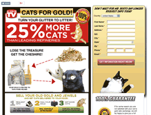 Tablet Screenshot of catsforgold.com